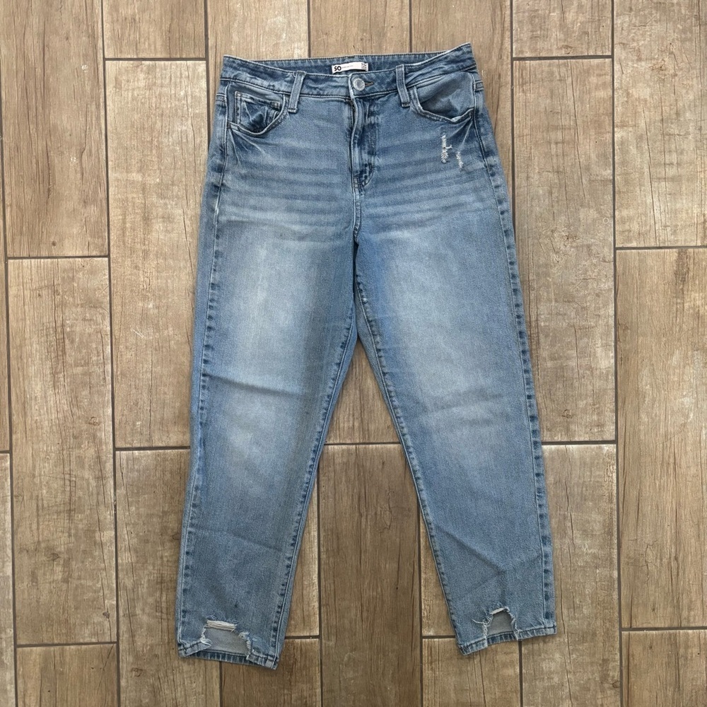 SO High Rise‎ Mom Denim Jeans